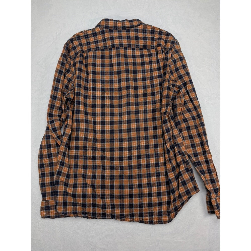 Timberland Mens Slim Fit Plaid Flannel Button Down Long Sleeve Shirt L - Picture 7 of 7
